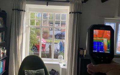 How warm are Kinver homes? We find out with our thermal imaging camera